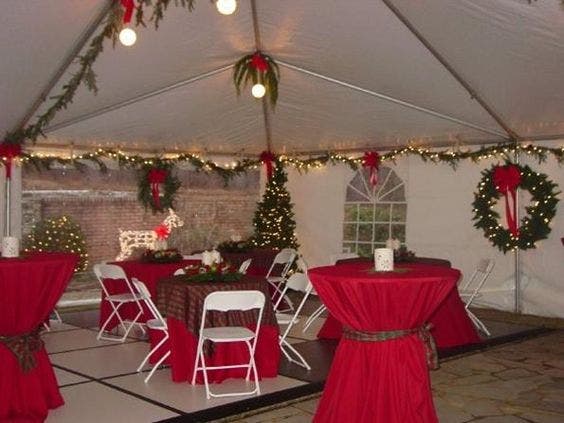 Christmas Pole Tent