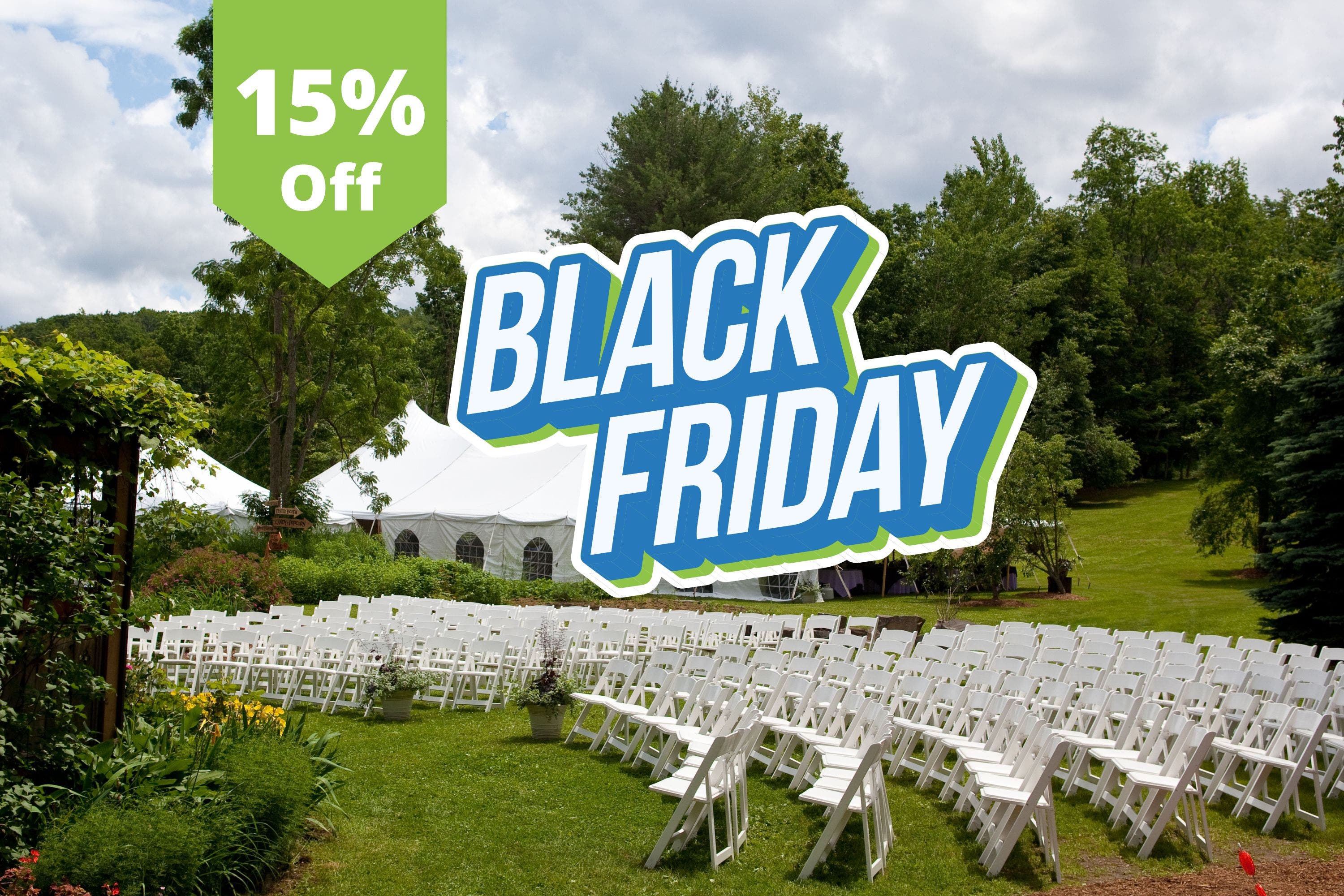 Black Friday Special: Upgrade Your Winter Celebrations with 15% Off Tents!